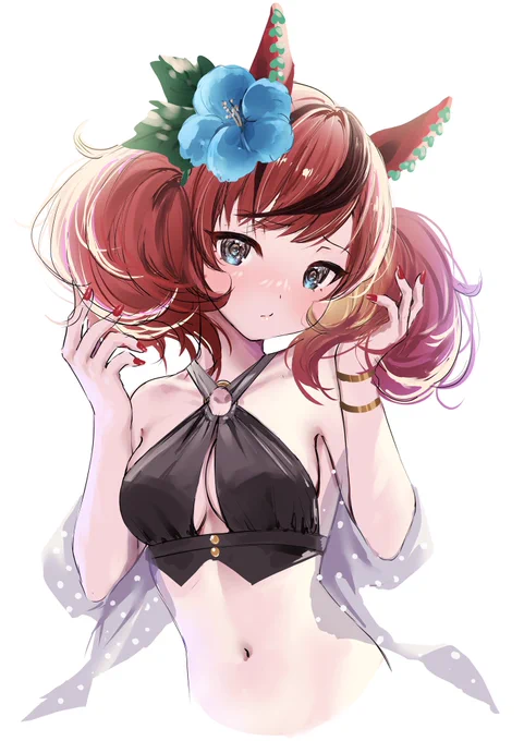 水着シリーズやってます!🌺🏖
現在キタちゃん制作中…
 #ハーフアニバーサリーだからお気に入りのウマ娘イラストを見てくれ 