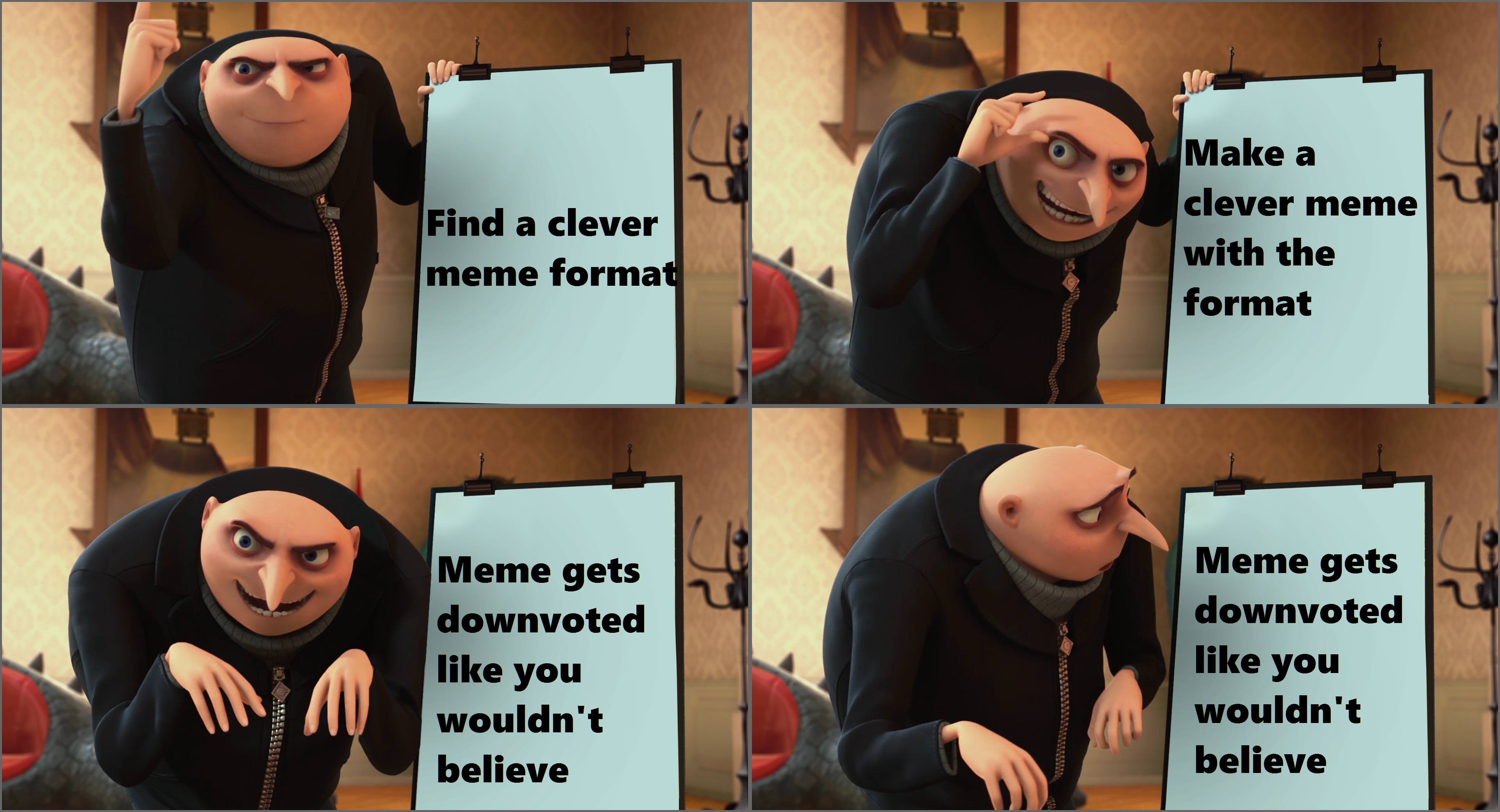 Gru Meme Template but it's Rae from Always Human (Credit to the Author;  walkingnorth) : r/GruMemes