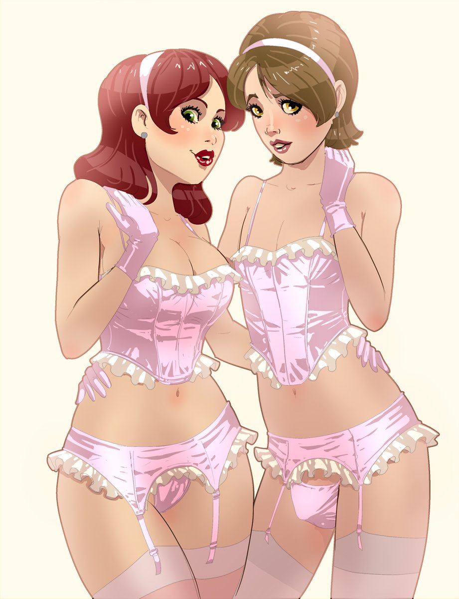 matching lingerie more stuff - http://patreon.com/Jackysis #sissy #crossdre...