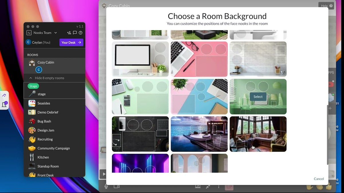 You brought your #team onto Nooks... Great! Now, make it your own. Change room #backgrounds, create new #rooms, add music into the #background, determine how many people will be allowed per room, and more. Discover here!
youtube.com/watch?v=pPpM1d…