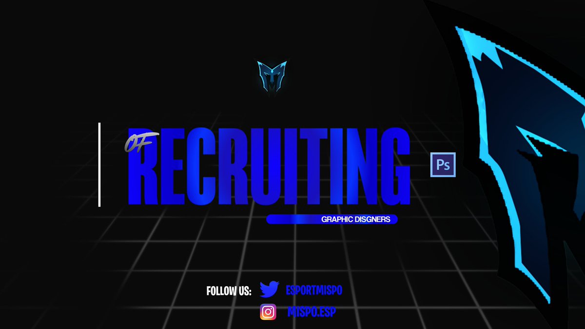 shinigesp's tweet photo. We are recruiting graphic designers ( gfx ) if you are interested contact broda #9901 on discord 

#gomsp https://t.co/MjE0UYnHDQ