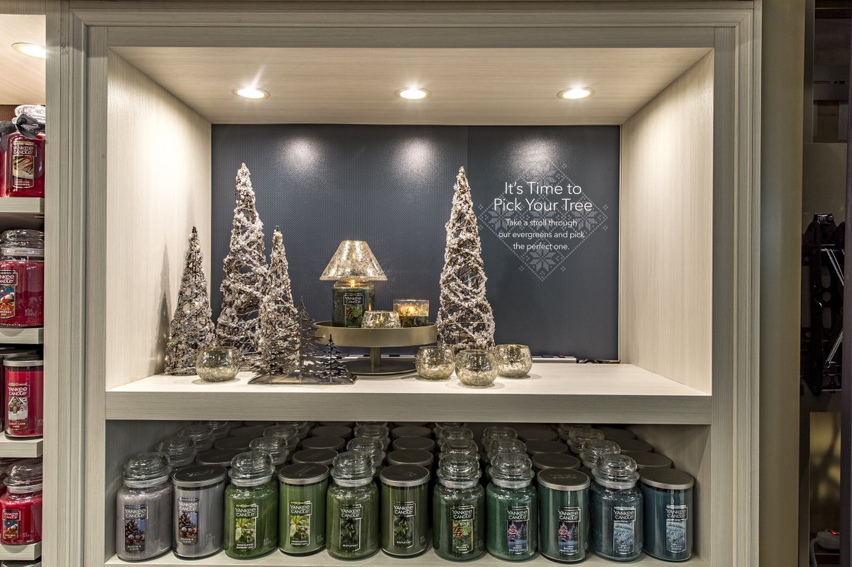 TCMillwork's tweet image. Our beautiful work at Yankee Candle.