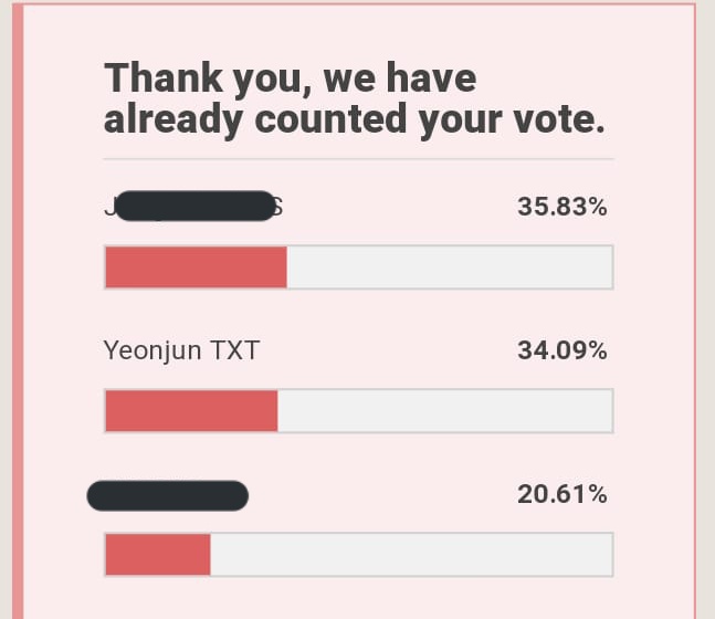 TXT_DailyNews's tweet image. [ QR ORGANIZER ]

Vote #YEONJUN for Star born in Sept! 

#1. 35.83℅
#2. YEONJUN - 34.09℅

40 MINUTES LEFT 

The Gap just 1.74℅ moas! Please vote yeonjun 😭

🔗 qrorganizer.wpcomstaging.com/2021/08/09/sta…

@TXT_members
