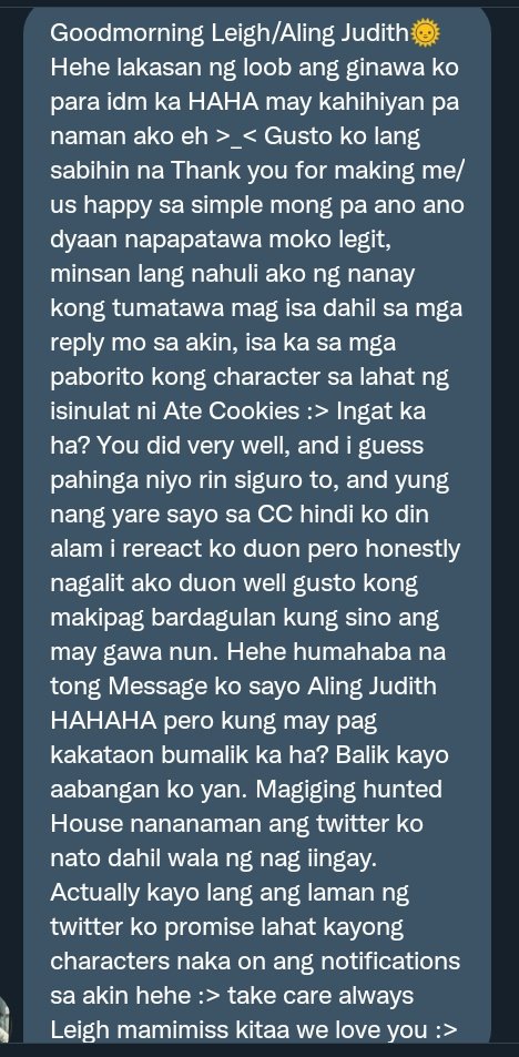 leiggghhh_'s tweet photo. SA TINGIN NIYO KAYANG UMALIS NI JUDITH DIMAKARAOS KUNG GANITO KAYO!!?? AY MGA MARE HINDI NA AKO MAGKAKALAT DAHIL PINAIYAK NIYO AKO KAGABI AT TODEI. ANG SABI KO WALANG MAG-IIYAKAN EH!!! #FewMoreDays #HappyLang https://t.co/H3PdDykTny
