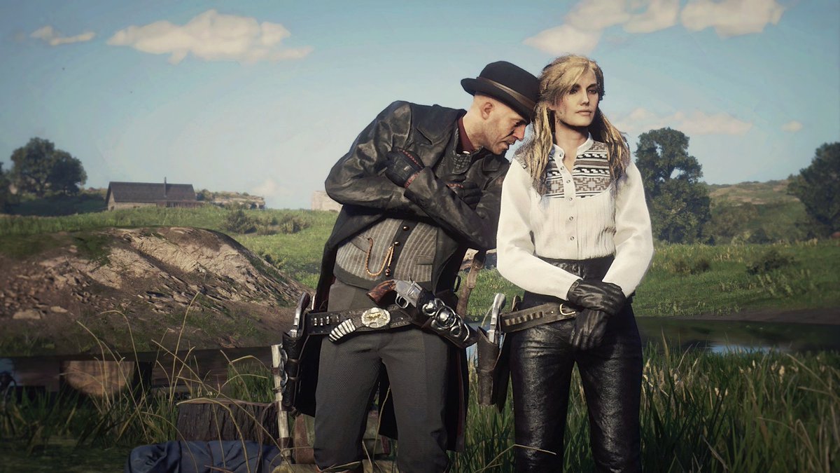 CookieGrenade's tweet photo. ''You said you had a chip on your shoulder... I don't see a damn thing!''

[ Featuring @FugetSudoJr ]

#RDR2 | #RedDeadOnline
#SnapArtCrew | #ARTEsnapmatic https://t.co/9uFTz4Pchp