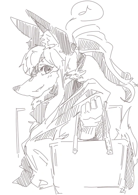 #ケモさん
リハビリ 