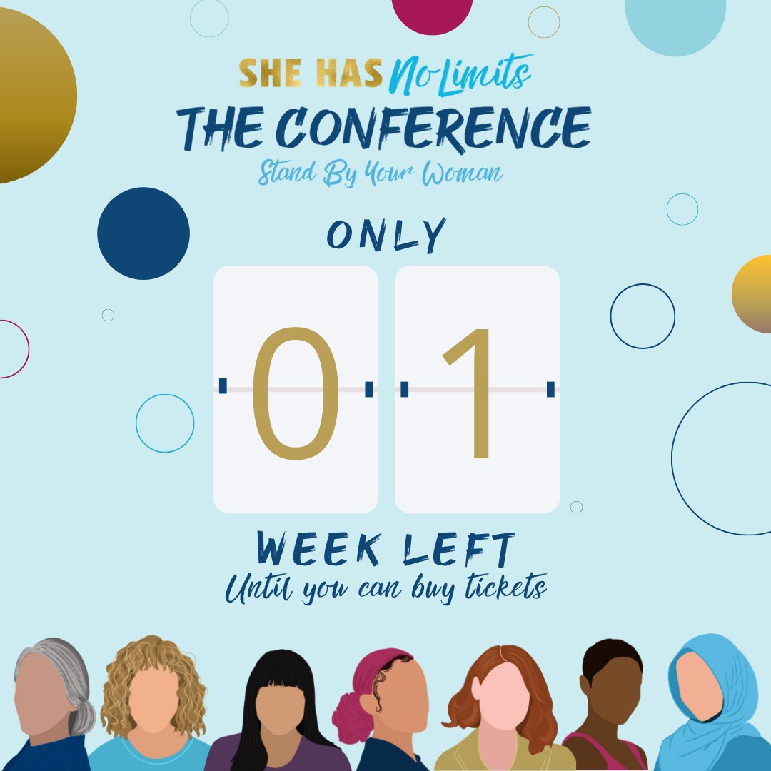 ✨Mark your calendars ✨

Only 1 week until our tickets go on sale for our annual conference! 🎟️ 

Comment below who you want to join you ⬇️
