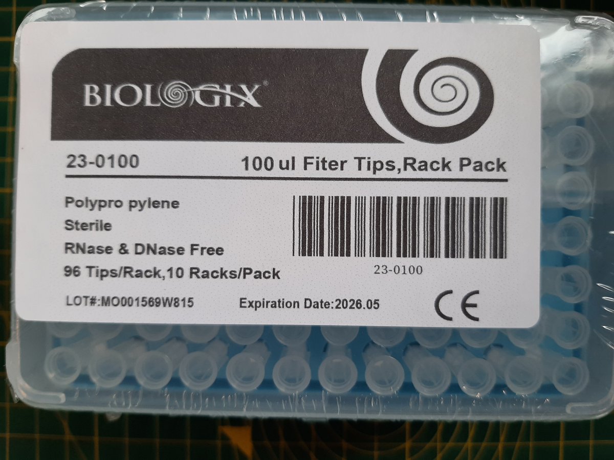 Looking for hen's teeth? We have new stock of sterile 100µl and 200µl racked filtered pipette tips available. Long expiry dates - Chat with Nigel theconsumablescompany.com/shop/100%c2%b5…