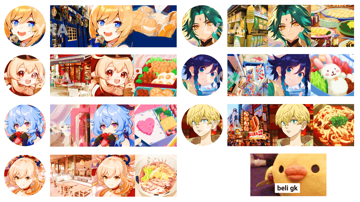 firchl's tweet image. RTs ARE APPRECIATED

Halo all aku ada ready stock moodboard layout Genshin &amp;amp; anime (read: Chifuyu). Price 3k/each ya. Order langsung DM aku terus sebut chara atau tandain aja kalo gatau namanya. Payment DANA, Gopay, SPay 

#zonauang #zonajajan #zonaba