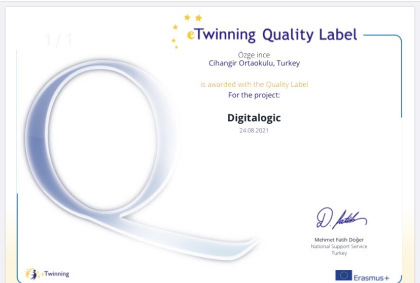 Şuraya kalite etiketlerimizi bırakayım.🥰 Aferin benim pıtırcıklarıma. 💕 <a href="/chngrortaokulu/">Avcılar Cihangir Ortaokulu</a>