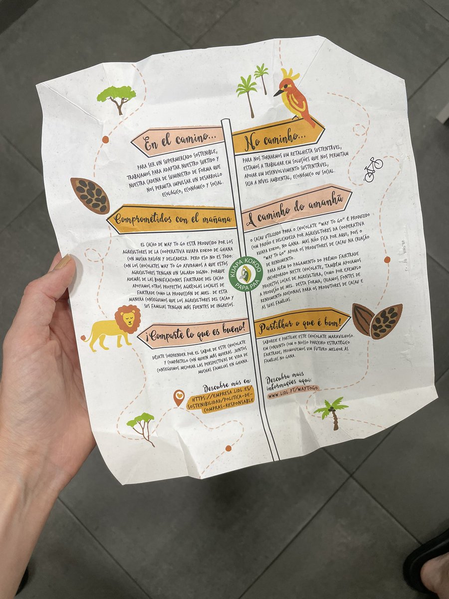 c_milender's tweet photo. In love with the packaging design and the efforts behind making this yummy chocolate, @lidlespana @KuapaKokoo! 🙌 https://t.co/Tm9F9PsqAe