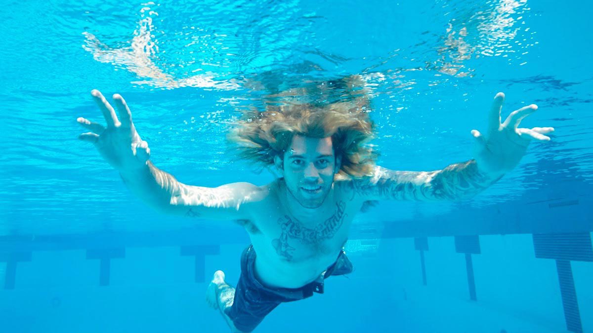 "El niño de Nevermind" posaba por los 25 años del disco