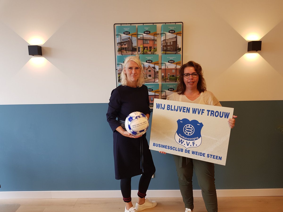 Vandaag heeft <a href="/voorstmakelaar/">Voorst Makelaardij</a> haar Brons sponsorovereenkomst met <a href="/vvwvf/">WVF</a> met 3 jaar verlengd.
Zijn we heel blij mee

-aan en verkoop woningen
- taxaties
- waardebepaling voor lagere rente
- inschrijven nieuwbouw Stadshagen