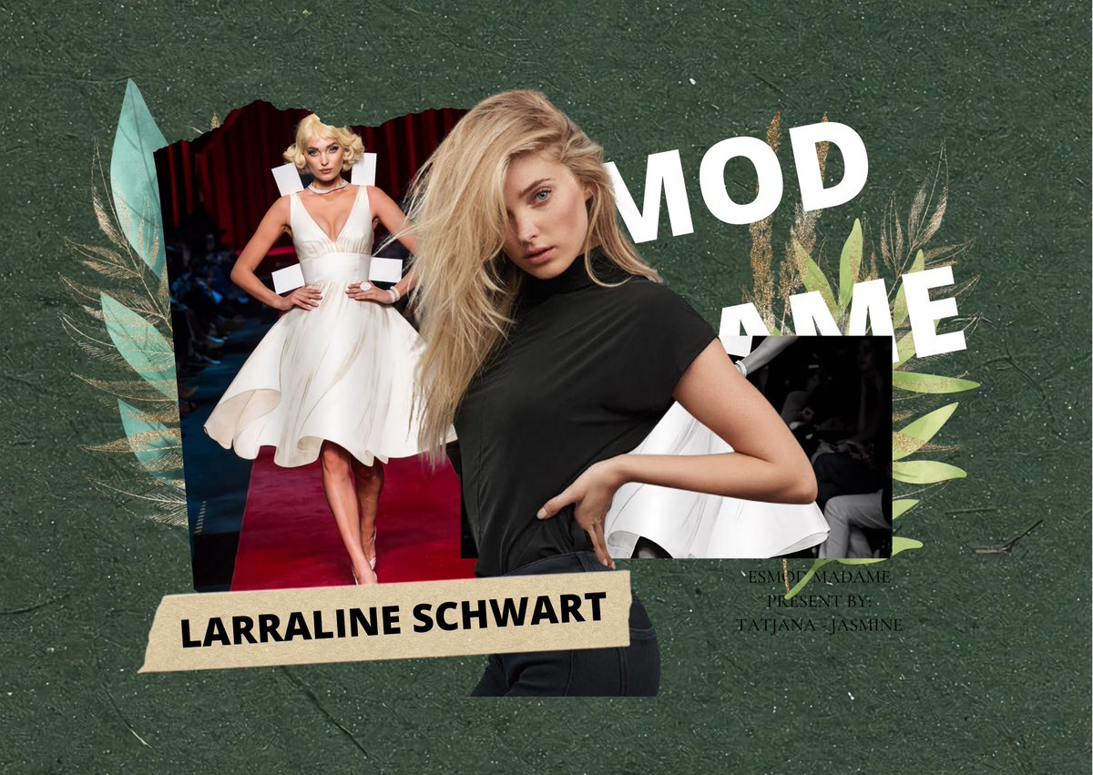 crackreoz's tweet photo. ㅤ

ㅤㅤ ✧ 𝗘𝗦𝗠𝗢𝗗 𝗠𝗔𝗗𝗔𝗠𝗘 ✧
            
      ──── : 𝙁𝘼𝙎𝙃𝙄𝙊𝙉 𝙎𝙃𝙊𝙒.
 Larraline Elyse Schwart - Paper Doll 
        “𝓡ejected to 𝓡espected.” 

ㅤ https://t.co/b5pjUfQKeA