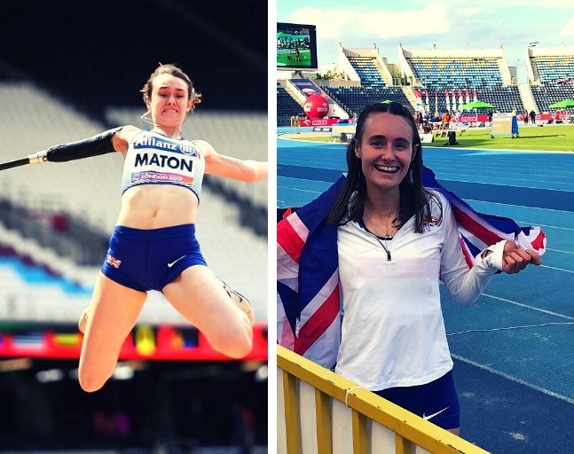Good luck to #Oxford student Polly Maton who will be representing #TeamGB  in Tokyo. 💪 👏  Let's #StareAtGreatness and help change perceptions of people with disabilities. 🙏  
#Paralympics #Tokyo2020 #C4Paralympics #WeareOxford