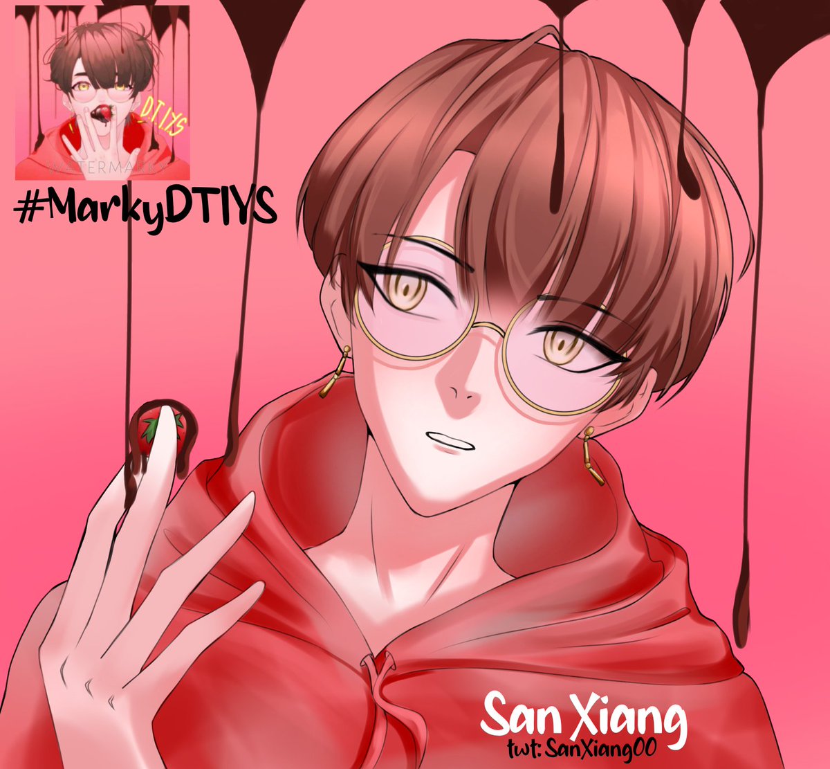 miraeine_'s tweet photo. Just finished my entry for #MarkyDTIYS   in facebook and decided to drop it here  ^^ https://t.co/W4hUSTQS9j