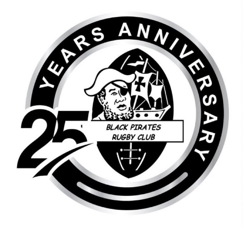 Proudly associated with Black @piratesrugbyUG for the last 14 years. To many more 🍻 

#PiratesAt25