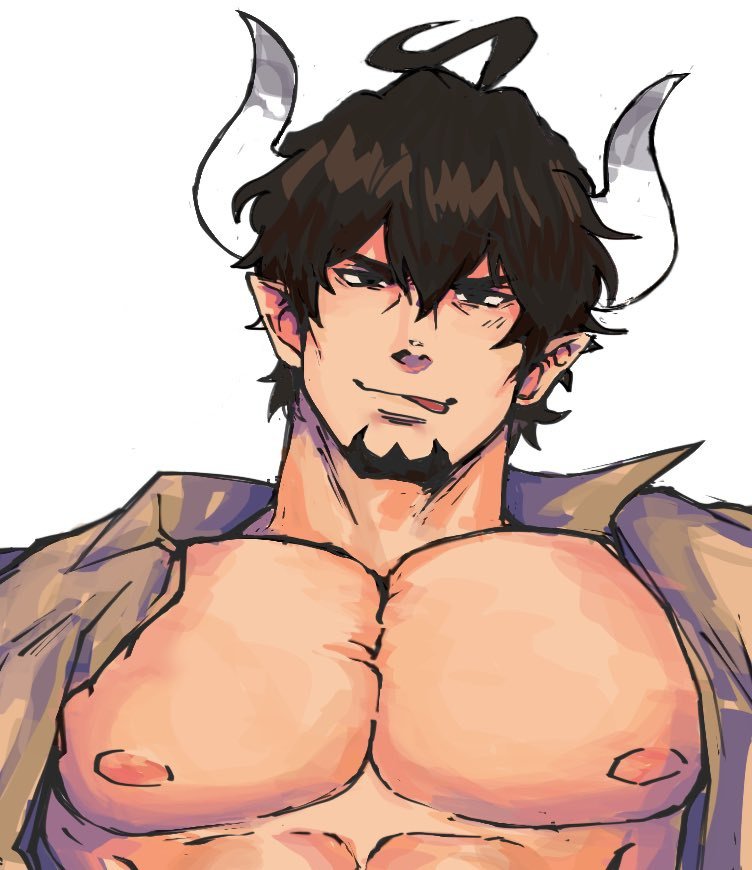 LouTheCow1's tweet photo. 𝙒𝙝𝙤'𝙨 𝙢𝙮 𝙝𝙪𝙣𝙜𝙧𝙮 𝙨𝙡𝙪𝙩😈

🔁+❤ #LewdRP #NSFWRP #SexRP #GayRP #Bara #OpenRP https://t.co/ZDo2dqegcH
