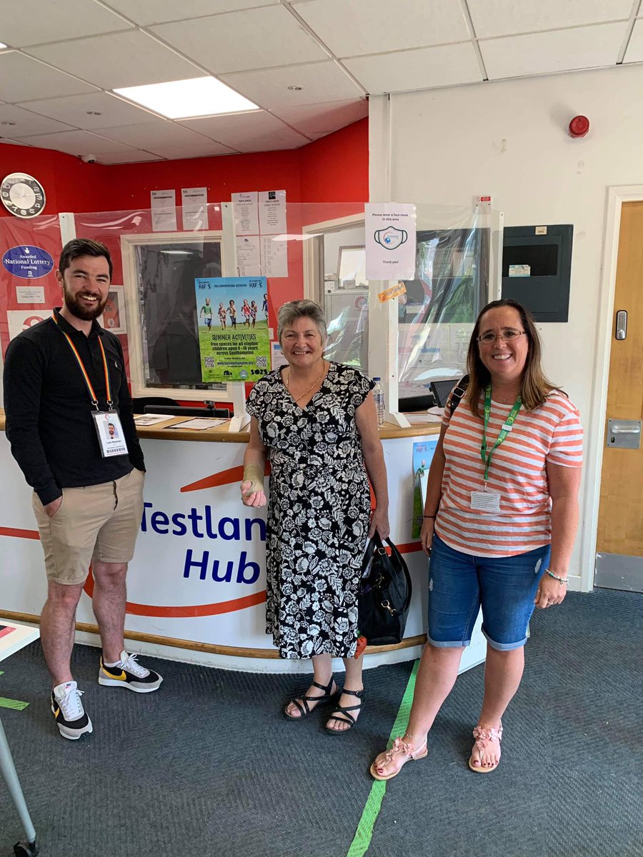 Great to join <a href="/UKLabour/">The Labour Party</a> Councillors Sally Spicer and Cathie McEwing to look at some of the fantastic work being done by <a href="/TestlandsCEO/">Luke Newman</a> and the team at Testlands Hub.