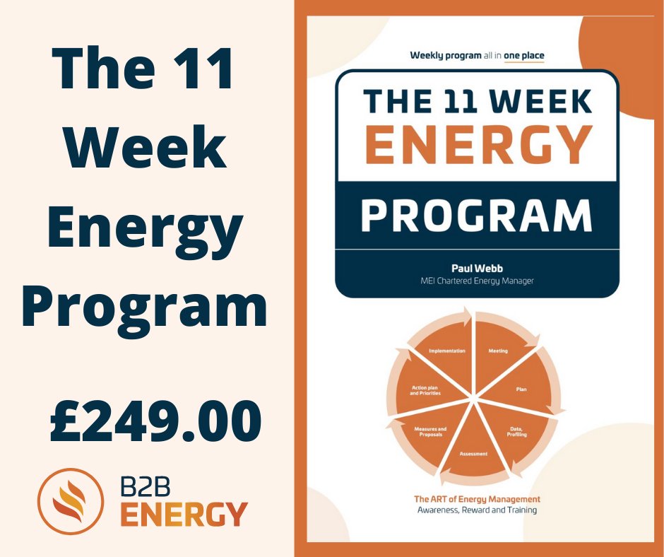 B2BEnergy1's tweet photo. Want to challenge yourself in an 11 week long training course to better your knowledge in energy management? Head over to our website to enrol onto The 11 Week Energy Program today for just £249.00. Use the link below for more information.

https://t.co/UPNsrgOWr8 https://t.co/f7KdeIE89U