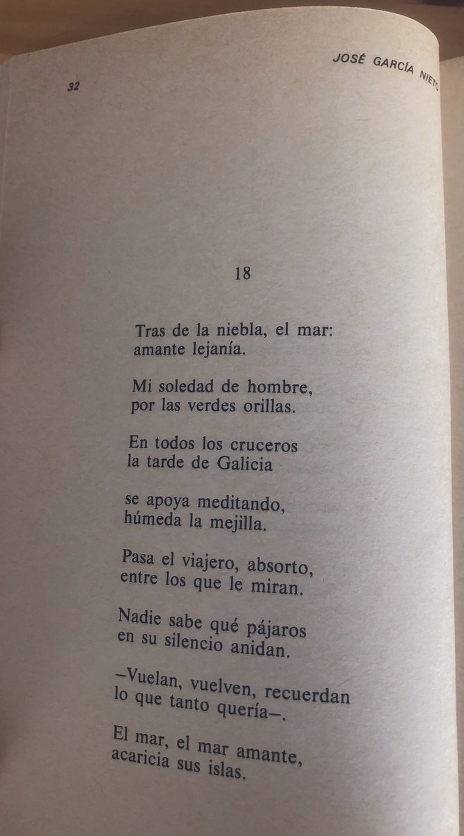 #Poesía #Verano #Tregua #Galicia #JoséGarcíaNieto