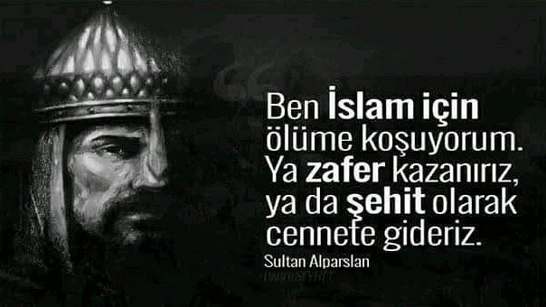 Sultan Alparslan Malazgirt muharebesine giderken atının kuyruğunu bağlayarak beni takip edecek olanlar gelsin demiştir, Türk geleneklerimize göre atının kuyruğunu bağlamak şehadet üzere gidiyorum demektir.