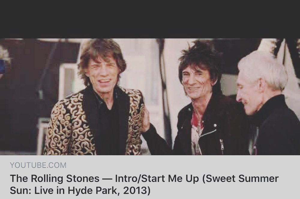 Nu Rock ‘N Roll legende Charlie Watts ons is ontvallen brengen we deze Stones film onder de aandacht: Sweet Summer Sun (te koop/te huur via iTunes). Een prachtige 🎥 filmtip voor thuis, for old times sake, om van te genieten en om keihard mee te zingen… 
youtube.com/watch?v=P8uQbd…