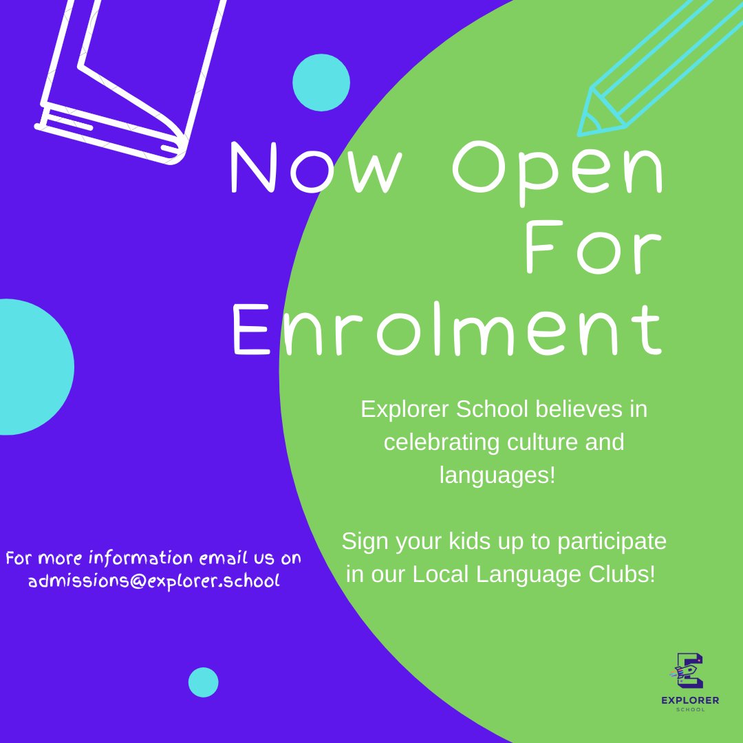 Explorer Academy (@xplorer_academy) on Twitter photo Explorer School is the epitome of 21st century education. Our virtual clubs and extra curricular clubs keep students excited about learning!
Email admissions@explorer.school for more.
#ExplorerAcademy #ExlporerSchool #School #LocalLanguages Explorer School is the epitome of 21st century education. Our virtual clubs and extra curricular clubs keep students excited about learning!
Email admissions@explorer.school for more.
#ExplorerAcademy #ExlporerSchool #School #LocalLanguages