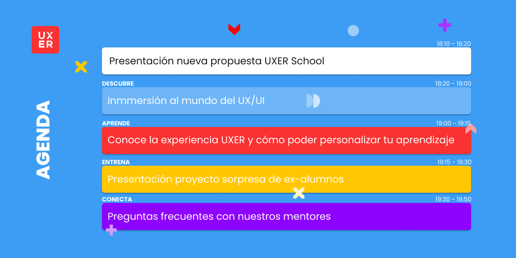 🤩 Si estás pensando invertir en tu futuro y dar el salto hacia el #UX / #UI Design, esta jornada de puertas abiertas ¡es para ti! 📆 Jueves, 9 de septiembre de 2021, online, a las 18:00 horas 👇 ¿Te vienes? ow.ly/Dny950FLZPv