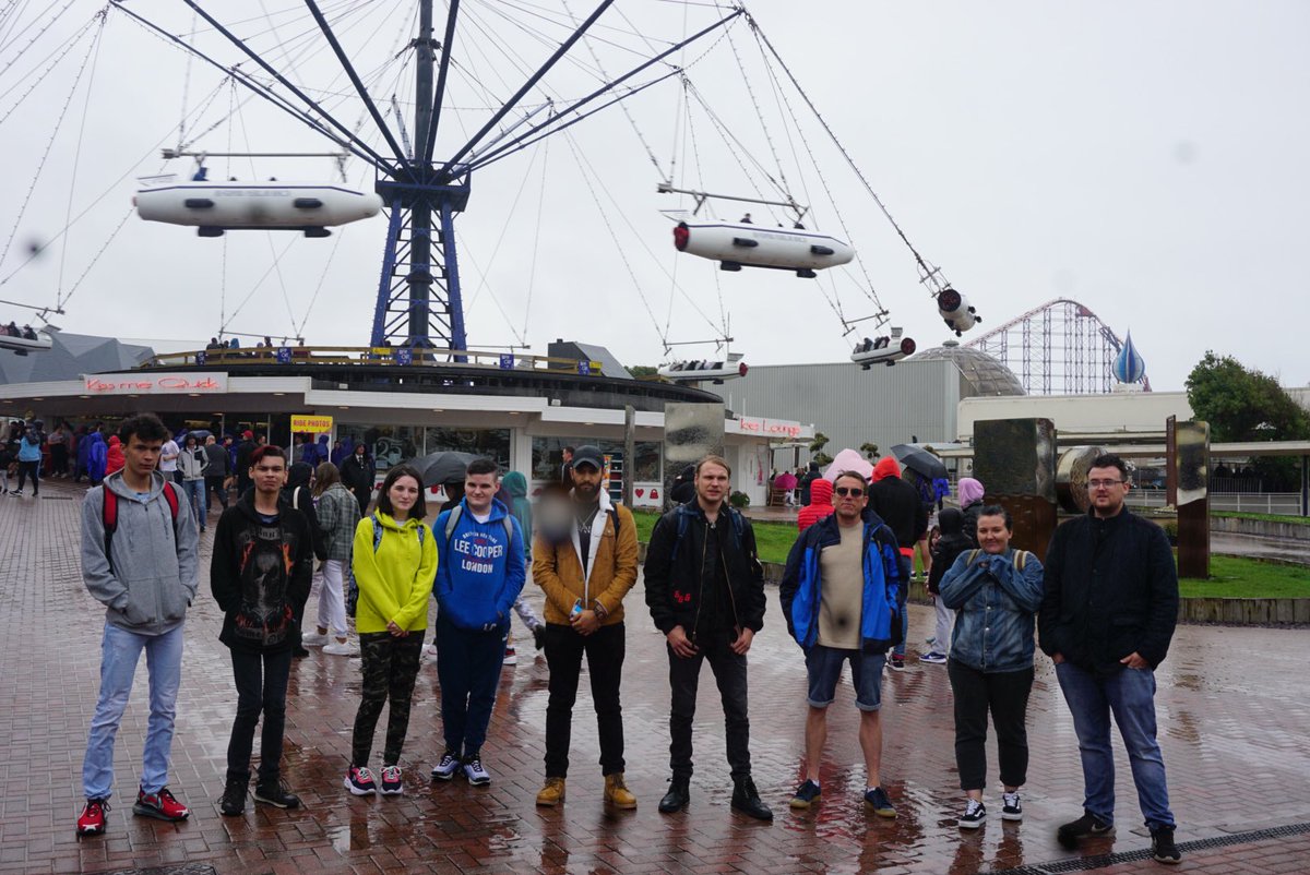 “It was an awesome day - it was great meeting other young carers like me” - Connor, 18, young carer for his grandparents 

Despite the rain, Upbeat had a brilliant time in Blackpool earlier this week meeting other young carers and having fun at Blackpool Pleasure Beach 🎠🎢