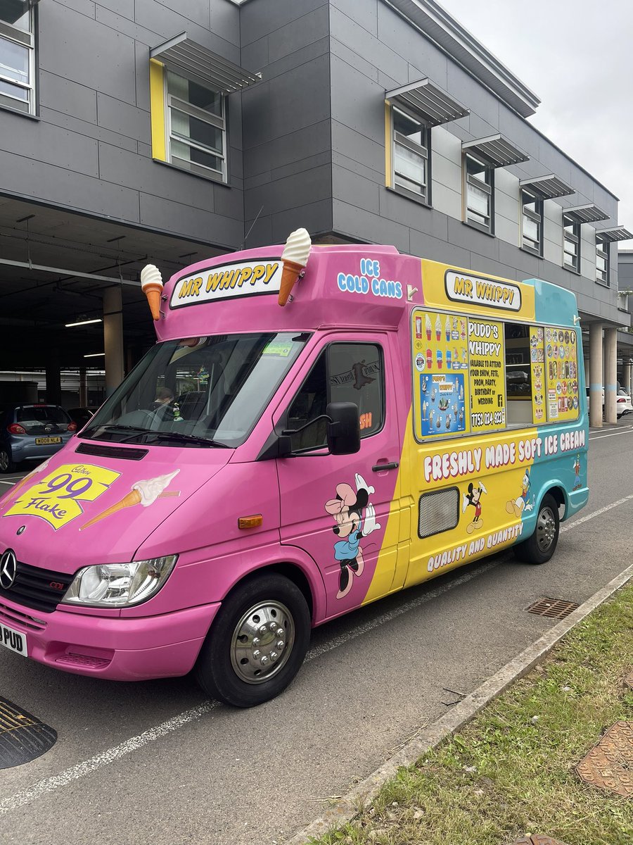 Day 3 of Spreading Joy with our ice cream van at Ystrad Mynach Hospital🍦🍦🍦🍦#remissionpossible #spreadingjoy #mentalhealth