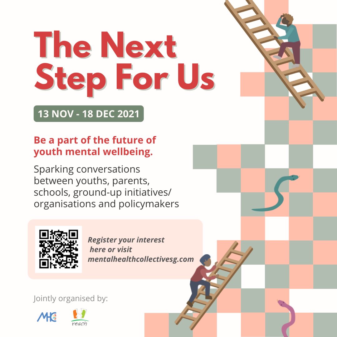 Caregivers Alliance Join Us This November December In The Next Step For Us Conference A Joint Collaboration Between Various Mental Health Organisations Register By Scanning The Qr Code
