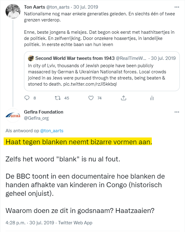 ton_aarts's tweet photo. Nah. Dat zien jullie misschien te cru (zeg ik dan)
Heus, die @wierdduk is zo niet. Die heeft echt wel door wanneer iemand een racistische broodhitser is.
Wierd belazer je niet, echt niet. #messcherp https://t.co/nEOkgtVZM0