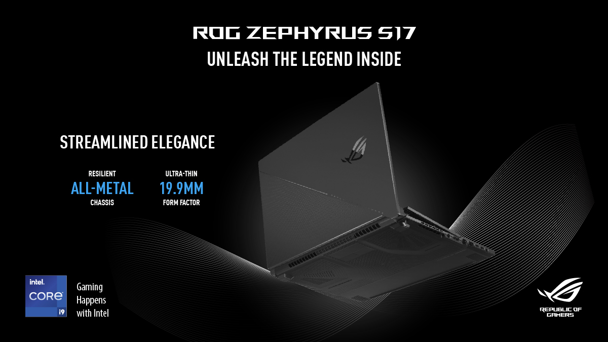 ASUS_ROG_ID's tweet image. Membuka Zephyrus S17 kemudian mengungkapkan screen-to-body ratio 88% yang imersif dan menyudutkan keyboard untuk kenyamanan dan pendinginan yang superior. 

Info lengkap produk baca di: bit.ly/3s9mSzX

#ROGisMine #ROGZephyrus #ROGZephyrusS17