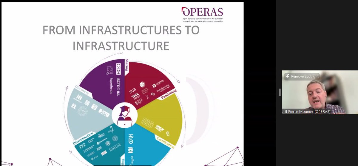 norfireland's tweet photo. 'If we stay at the level of fragmentation and there is no coordination, then the transition towards #OpeScience is difficult, if not impossible'. @piotrr70 on the need to move from 'infrastructures' to the 'infrastructure' for supporting #OpenAccess. #OpenAccessIE https://t.co/ku4CSZBz4M