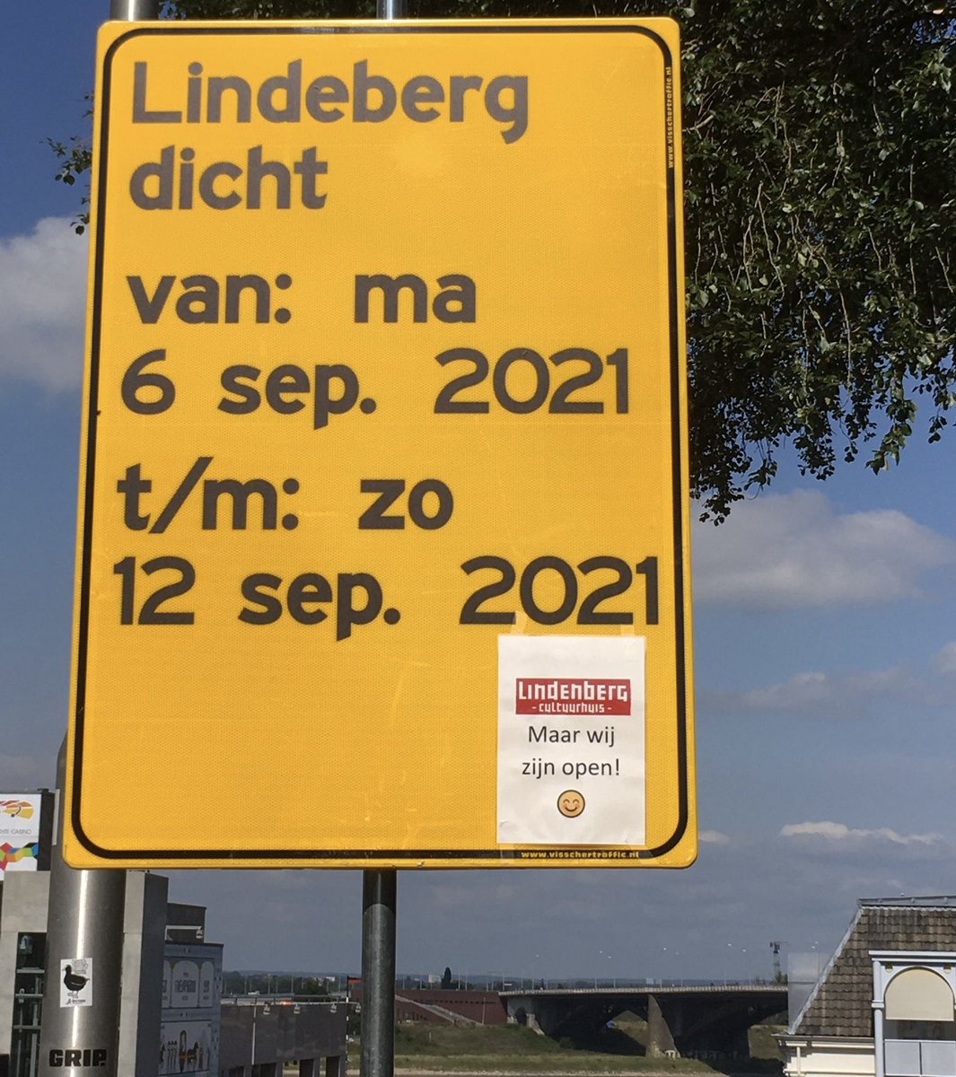 Gelukkig zijn er collega’s @deLindenberg die dit rechtzetten 🙈