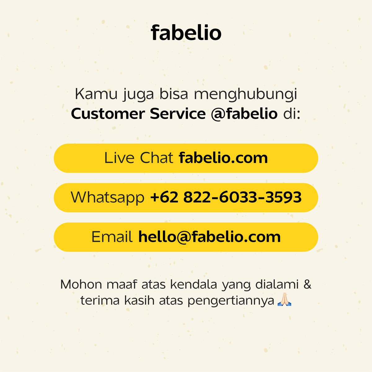 Fabelio tweet media