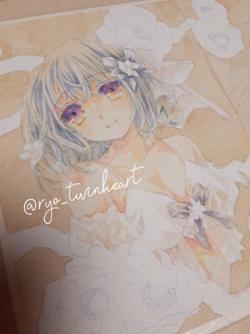 髪è²ãã€ãããã©ãããããè¿·ã£ããã©ã(æ®æ®µããŸã髪ã«äœ¿ããªãè²ããã)äžæè°ãªæã
#drawing