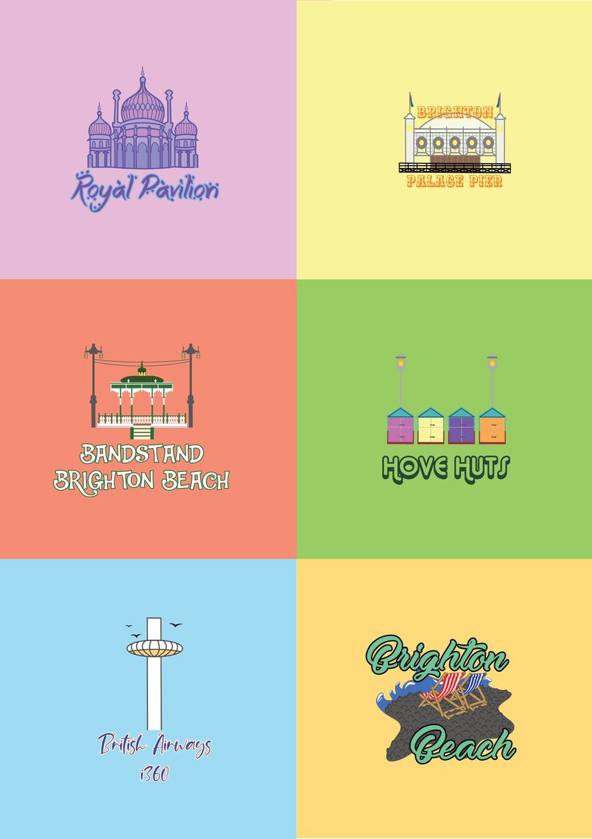 CreativeGuys_'s tweet photo. Brighton &amp; Hove places ☀️⛱🎡
#design #designer #graphicdesign #graphicdesigner #graphic_design #graphic #graphicart #illustrator  #adobe #photoshop #indesign #branding #creativeguys #creativeguysstudio #creativeguysdesign #brighton #designstudio #logo #logos #logodesigners https://t.co/UlujFqWyWu
