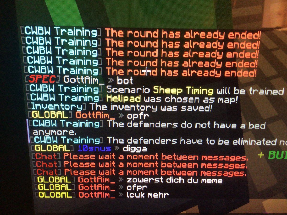 BaChr1s's tweet photo. Wie kann man in ner Spieleoase CW-Training runde so mad werden @GottAimIV ?! https://t.co/OgvceR3Uaf