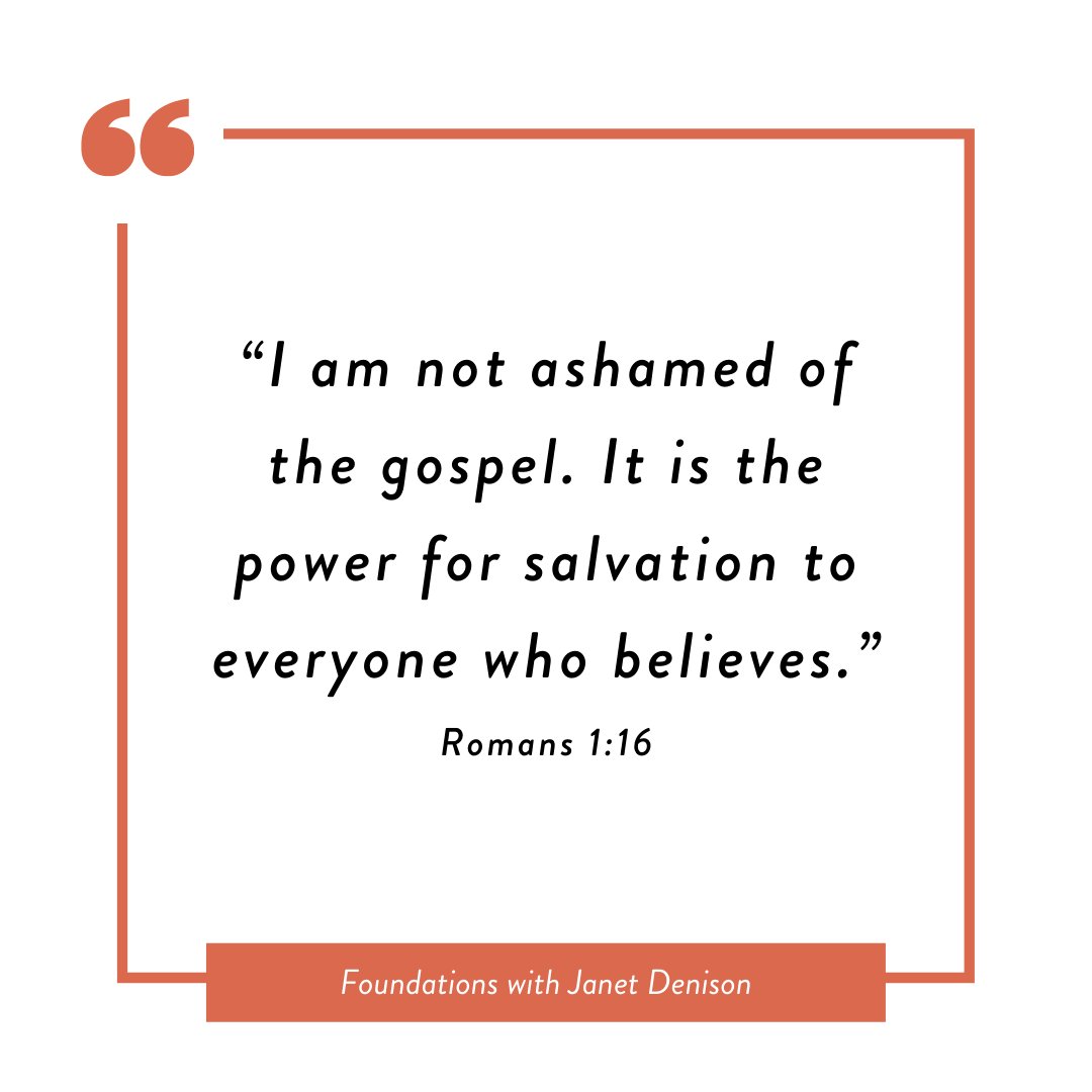 Janet_Denison's tweet photo. I am privileged to teach Paul’s masterpiece, the book of Romans this year. I can honestly say that if you will study his letter, you will know what to believe and why to believe it.

Click here to participate in the Romans study: https://t.co/MWqJrG6zQM https://t.co/kDAB38dEii