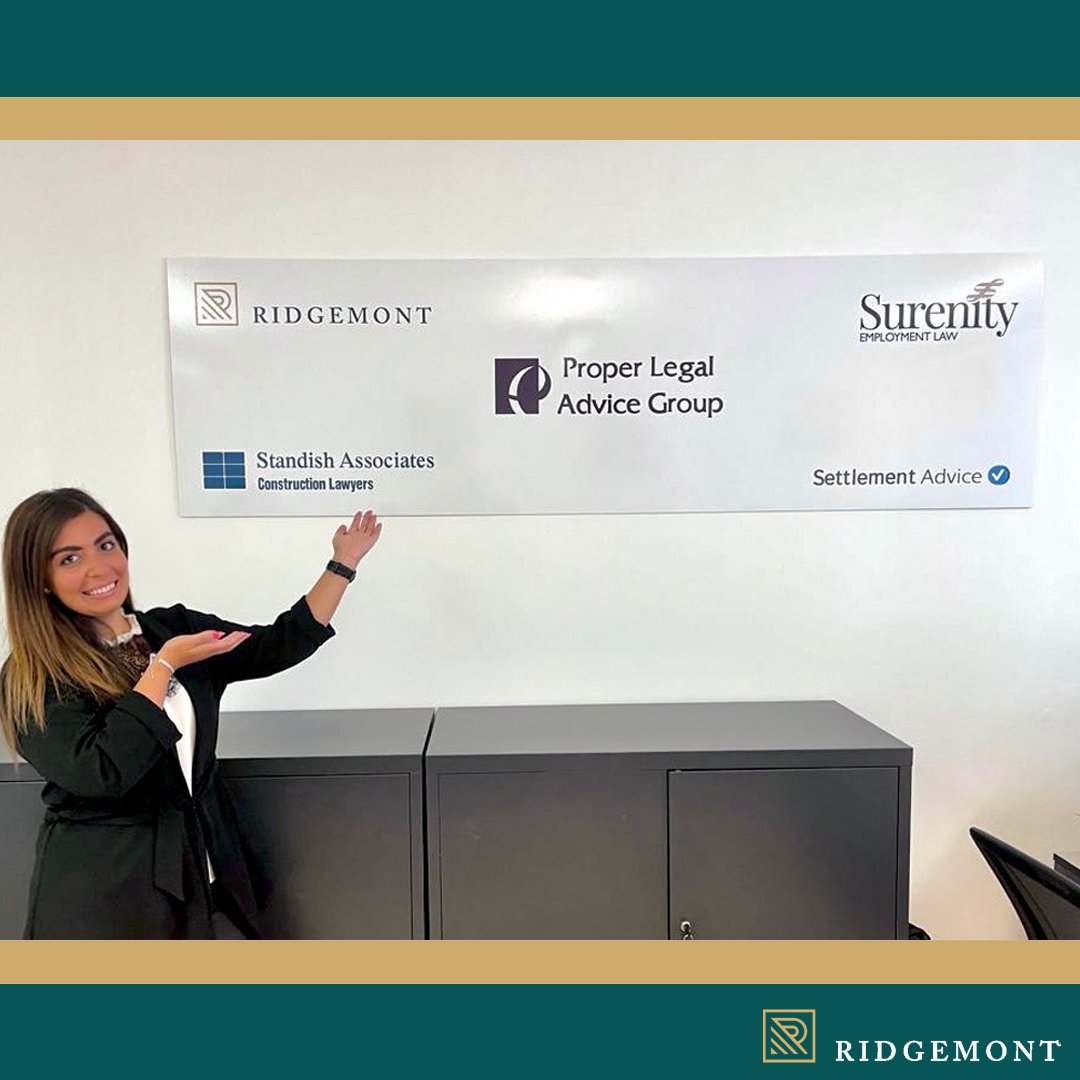 Our very first office signage!

We're super excited to have started our office rebrand and equally

(if not more) excited to have hired our very own Videographer!

Let's get ready to make some videos 📹⭐

#NewCareer #LawFirm #hiring #brandingidentity