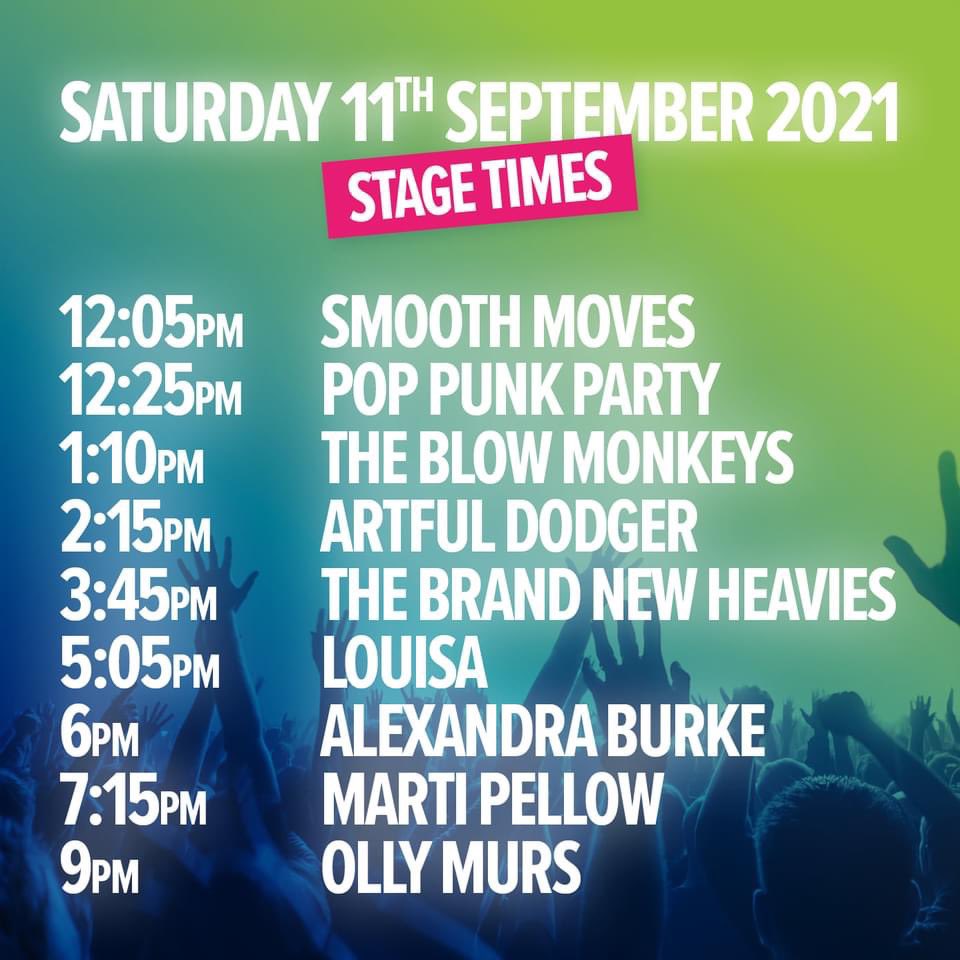 HERE ARE THE STAGE TIMES FOR 2021 🤩🤩 Who's getting excited??! 🙋🙋‍♂️ TICKETS AVAILABLE: Online- tkt.to/solihullsummer… In person- 150 High Street, Solihull, B91 3SX