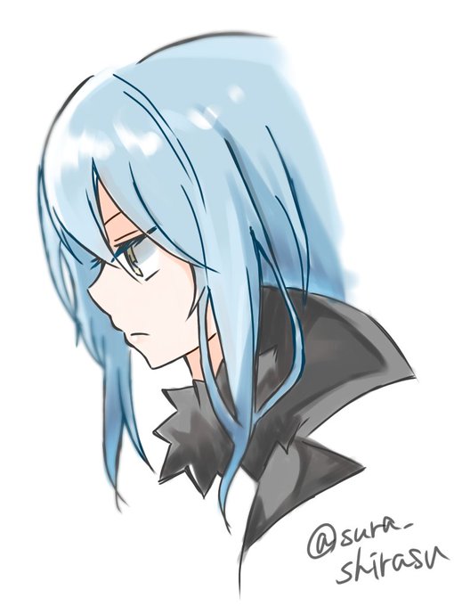 横顔綺麗のtwitterイラスト検索結果