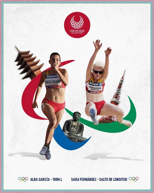 Ingesport/GO fit (@ingesport) on Twitter photo Han comenzado los Juegos Paralímpicos de <a href="/Tokyo2020es/">#Tokio2020 en Español</a>, con la alegría extra de contar con dos atletas del <a href="/GOfitAthletics/">GO fit Athletics</a>:
👉 Alba García en los 100m.l
👉 Sara Fernández en salto de longitud.
Mucha fuerza a las dos y a toda la delegación española!
#MundoGOfit Han comenzado los Juegos Paralímpicos de <a href="/Tokyo2020es/">#Tokio2020 en Español</a>, con la alegría extra de contar con dos atletas del <a href="/GOfitAthletics/">GO fit Athletics</a>:
👉 Alba García en los 100m.l
👉 Sara Fernández en salto de longitud.
Mucha fuerza a las dos y a toda la delegación española!
#MundoGOfit