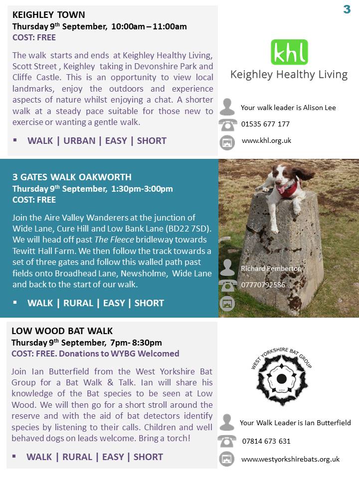 Big Local Keighley (@keighleybig) on Twitter photo Keighley Walks 2021
Walk 1: Keighley Town with <a href="/KHL_Keighley/">Keighley Healthy Living</a>
eventbrite.co.uk/e/keighley-wal…
Walk 2: 3 Gate Walk Oakworth with Aire Valley Ramblers
eventbrite.co.uk/e/keighley-wal…
Walk 3: Low Wood Bat Walk with Ian Butterfield
eventbrite.co.uk/e/keighley-wal… Keighley Walks 2021
Walk 1: Keighley Town with <a href="/KHL_Keighley/">Keighley Healthy Living</a>
eventbrite.co.uk/e/keighley-wal…
Walk 2: 3 Gate Walk Oakworth with Aire Valley Ramblers
eventbrite.co.uk/e/keighley-wal…
Walk 3: Low Wood Bat Walk with Ian Butterfield
eventbrite.co.uk/e/keighley-wal…