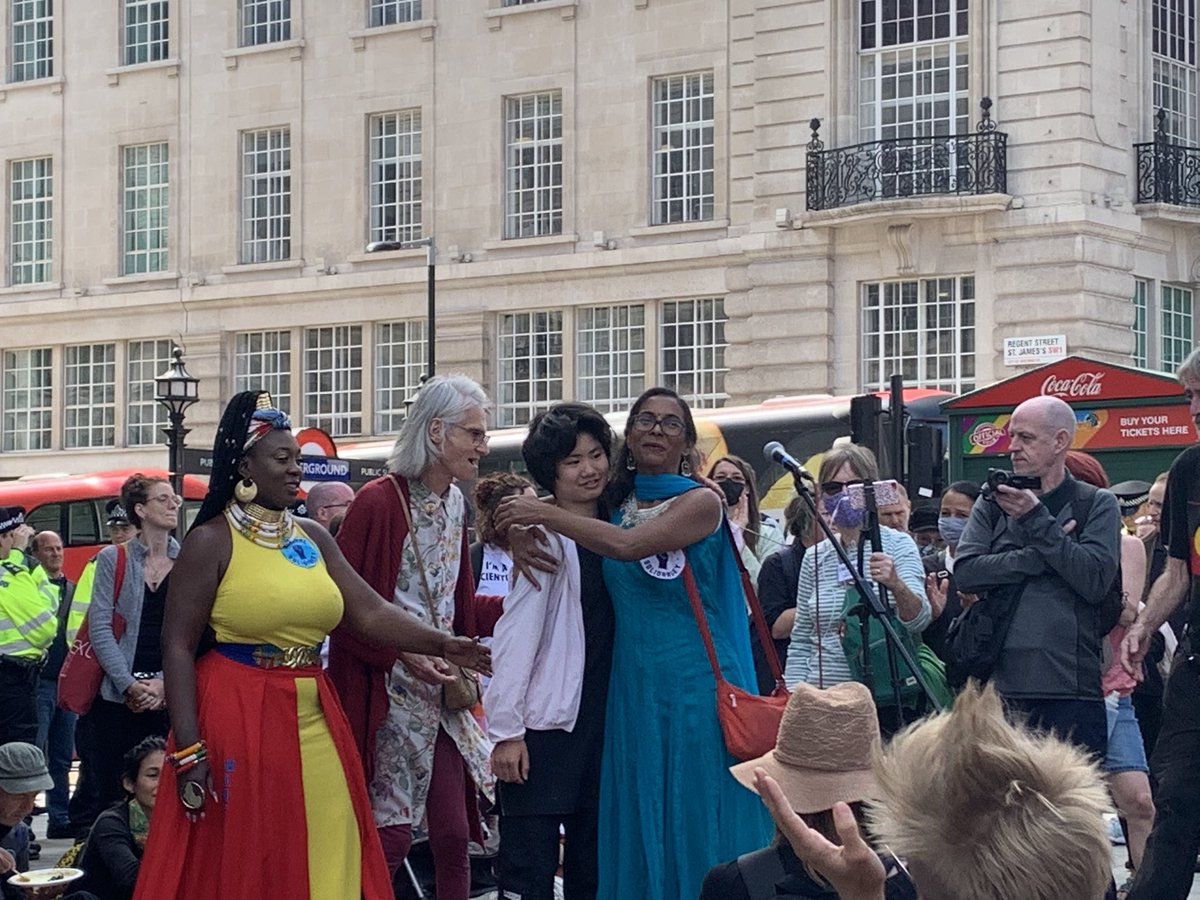 ⚡️LIVE: Day 3 : Impossible Rebellion 📍 Piccadilly Circus Facebook: fb.watch/7BNI2Zd8jB/ Youtube: youtu.be/r0kvCguaTTs Join us. Standing up for the rights of rainforests, indigenous communities & Female, Intersex, Non-Binary & Trans people in the face of climate change