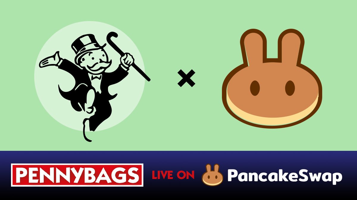 metaverse_doc's tweet photo. @RihnoVN $PENNYBAGS RELAUNCH IS LIVE!
@PennybagsBSC
10% $ETH Rewards!

Buy on #PancakeSwap: 
https://t.co/lD0SgQq35A
Telegram: https://t.co/ZQrvkqHFcr
#NFTs &amp; Play To Earn Games
#Farming &amp; #Staking https://t.co/yPUxnH7Cug
