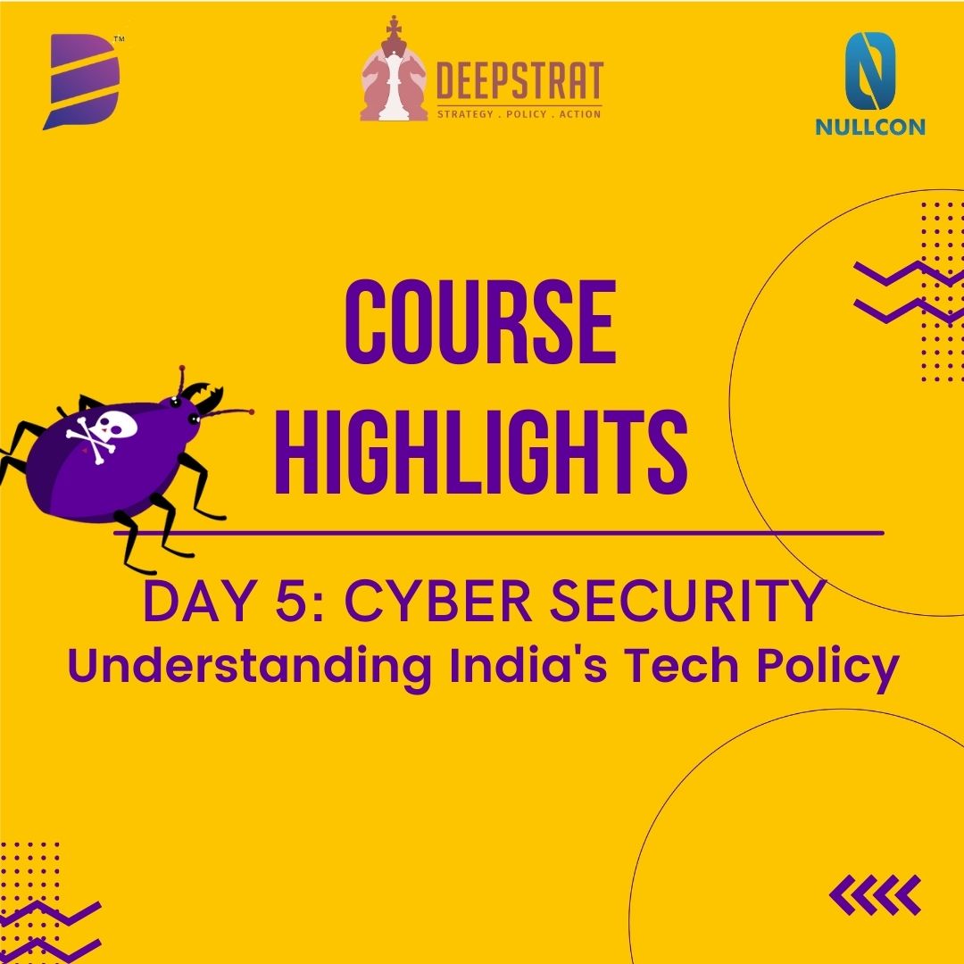 _DialogueIndia's tweet photo. โก#CourseHighlights - On Day 5 of Understanding Indiaโs #TechPolicy, our participants were trained to ensure #privacy and #security while using the #digitalspace. https://t.co/7tnhDJd98D