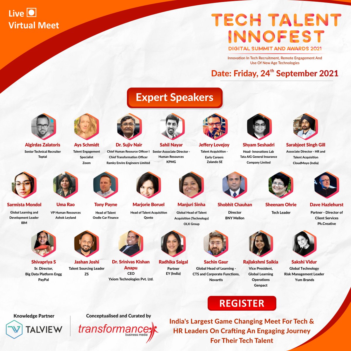 Meet our top #tech #leaders <a href="/AZalatoris/">Algirdas Zalatoris</a>, <a href="/schmidt_ays/">Ays Schmidt</a>, Sarabjeet Singh Gill, <a href="/SarmistaM/">Sarmista Mondol</a>, <a href="/umrao67/">Uma Rao</a>, Marjorie Boruel, Shivapriya S, <a href="/jashanjoshi/">Jashan Joshi</a>, <a href="/Kishan9876/">Srinivas Kishan</a>, <a href="/RadhikaSaigal1/">Radhika Saigal</a>, <a href="/_SachinGaur/">Sachin Gaur 🇮🇳</a>, <a href="/Rajlakshmi_S/">Rajlakshmi Saikia</a>, <a href="/SakshiVidur/">Sakshi Vidur</a> &amp; tagged.

Click: tbmindia.in/TechTalent#/?a…

#transformanceforums